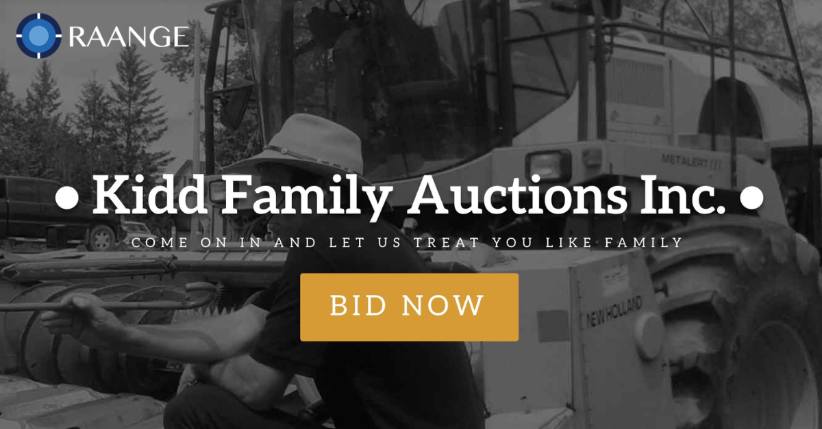 Kidd Family Auctions - sms marketing feature - Raange - 1200x627